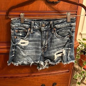 American Eagle Hi-Rise Jean Shorts